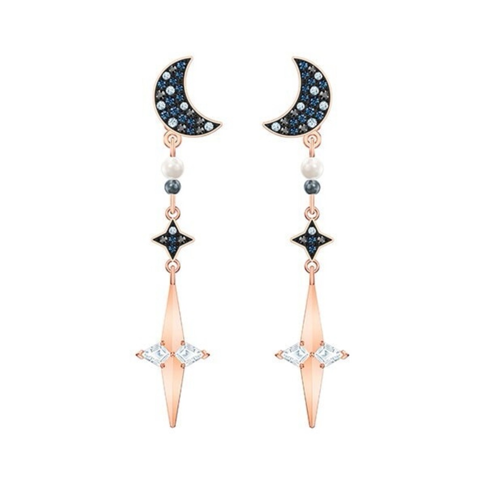 Swarovski Earrings To The Moon and ✨ Stars